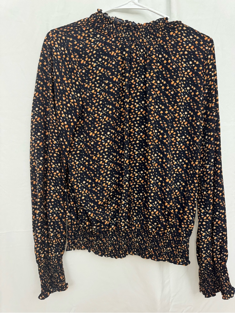 THML Long Sleeve Blouse Abstract Print